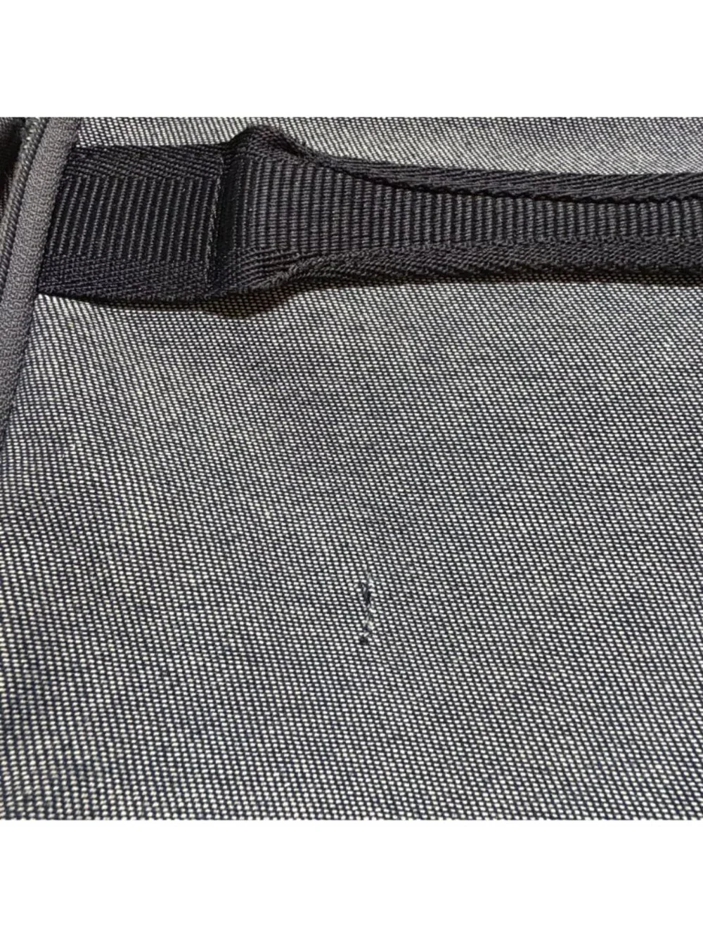 Tumi Alpha Bravo Denim Gray Backpack Multi Compartments Travel Work 61083